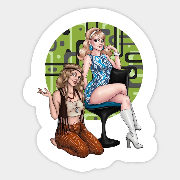 Gemini Sticker by HeatherNoel